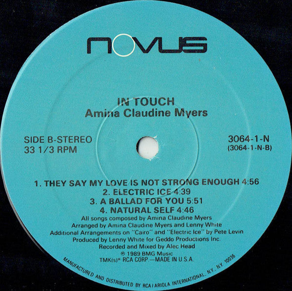 Amina Claudine Myers - In Touch - LP