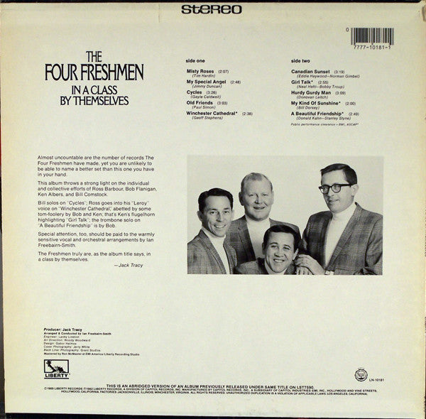 The Four Freshmen - In A Class By Themselves - LP