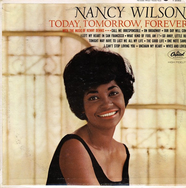 Nancy Wilson With The Music Of Kenny Dennis - Today, Tomorrow, Forever - LP