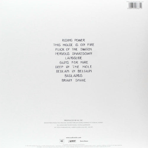 AC/DC - Flick Of The Switch - LP