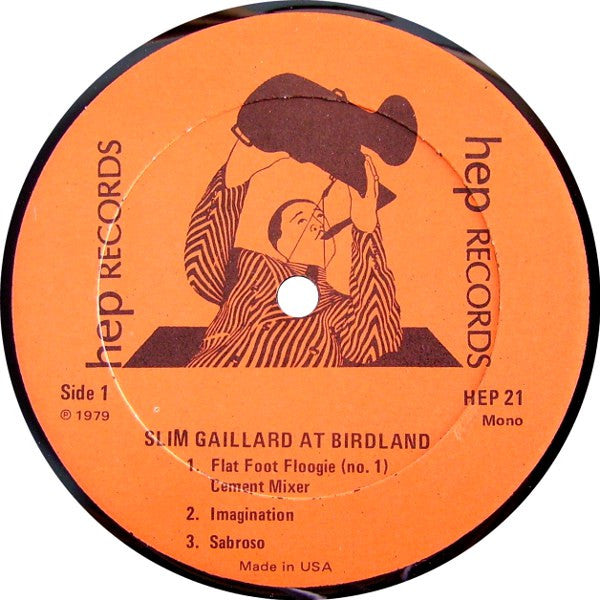 Slim Gaillard - At Birdland - LP