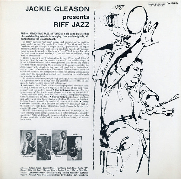 Jackie Gleason - Jackie Gleason Presents Riff Jazz - LP