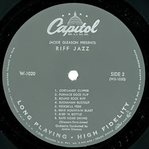 Jackie Gleason - Jackie Gleason Presents Riff Jazz - LP