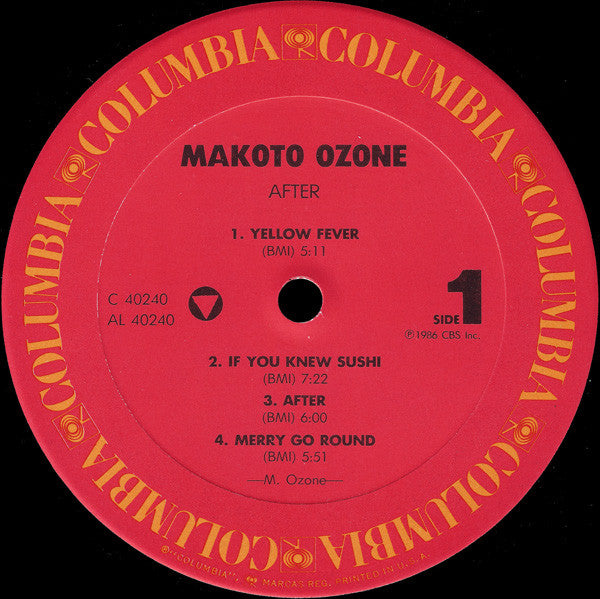 Makoto Ozone - After - LP