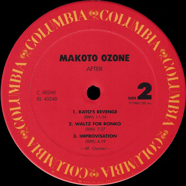 Makoto Ozone - After - LP