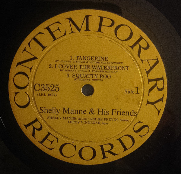 Shelly Manne & His Friends - Shelly Manne & His Friends Vol. 1 - LP