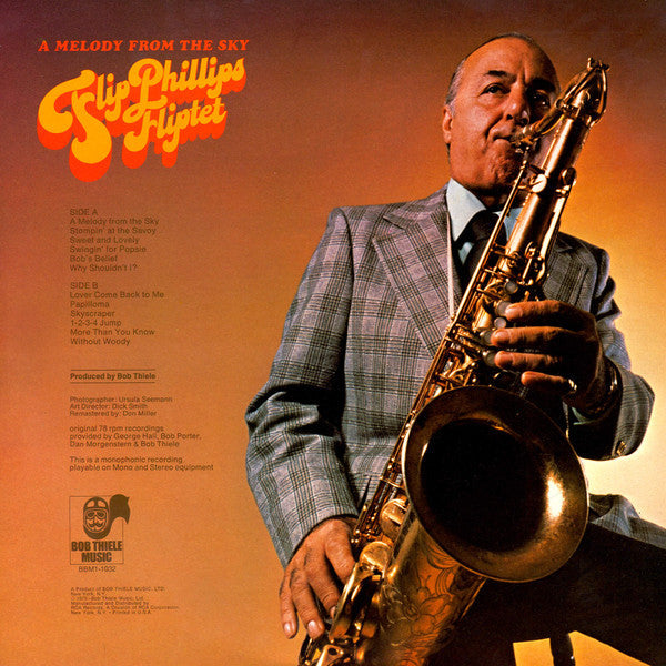 Flip Phillips Fliptet - A Melody From The Sky - LP