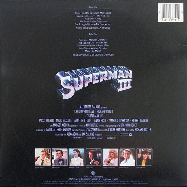 Various - Superman III (Original Sound Track) - LP