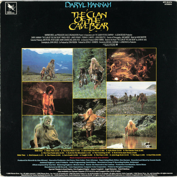Alan Silvestri - The Clan Of The Cave Bear (Original Motion Picture Soundtrack) - LP