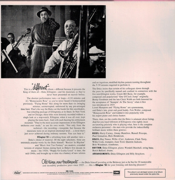 Duke Ellington And His Famous Orchestra* - Ellington '55 - LP