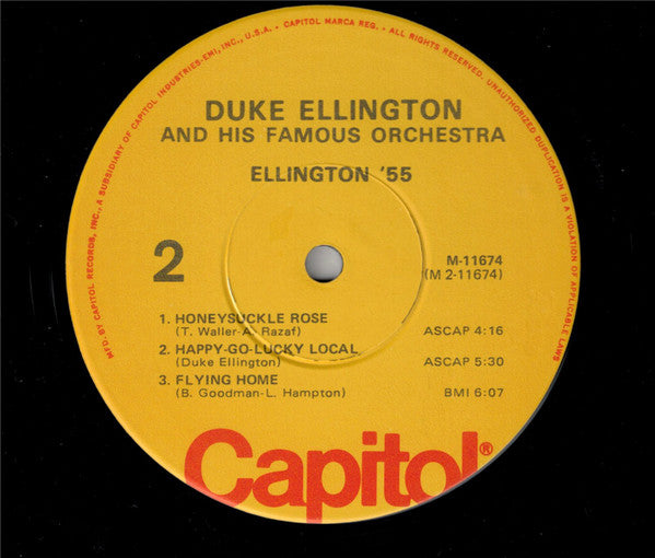 Duke Ellington And His Famous Orchestra* - Ellington '55 - LP