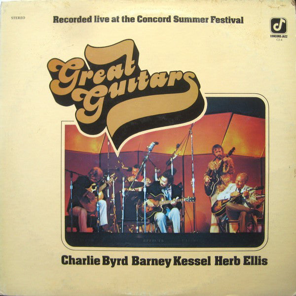 Great Guitars* - Charlie Byrd / Barney Kessel / Herb Ellis - Great Guitars - LP