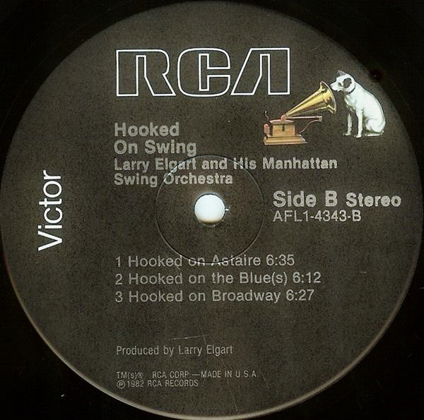 Larry Elgart And His Manhattan Swing Orchestra - Hooked On Swing - LP