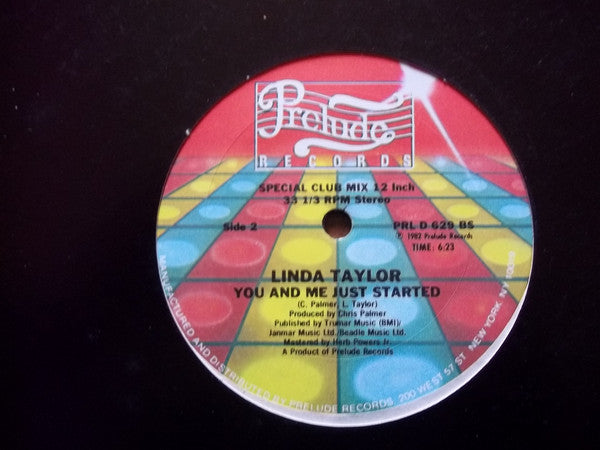 Linda Taylor - You And Me Just Started - LP