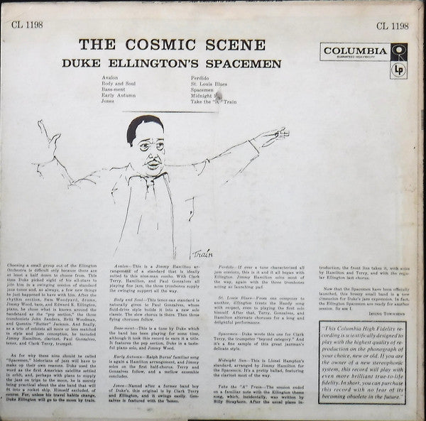 Duke Ellington's Spacemen - The Cosmic Scene - LP