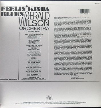 Gerald Wilson Orchestra - Feelin' Kinda Blues - LP