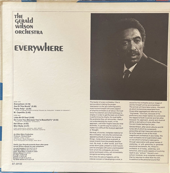 The Gerald Wilson Orchestra* - Everywhere - LP