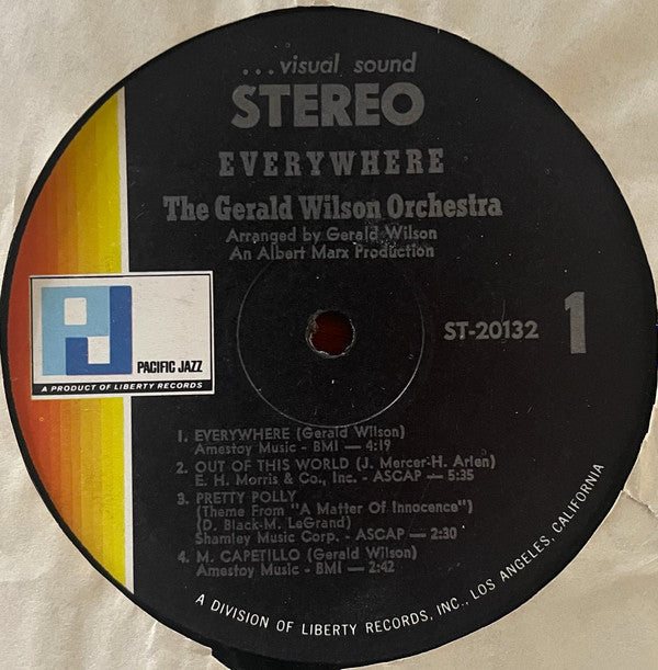 The Gerald Wilson Orchestra* - Everywhere - LP