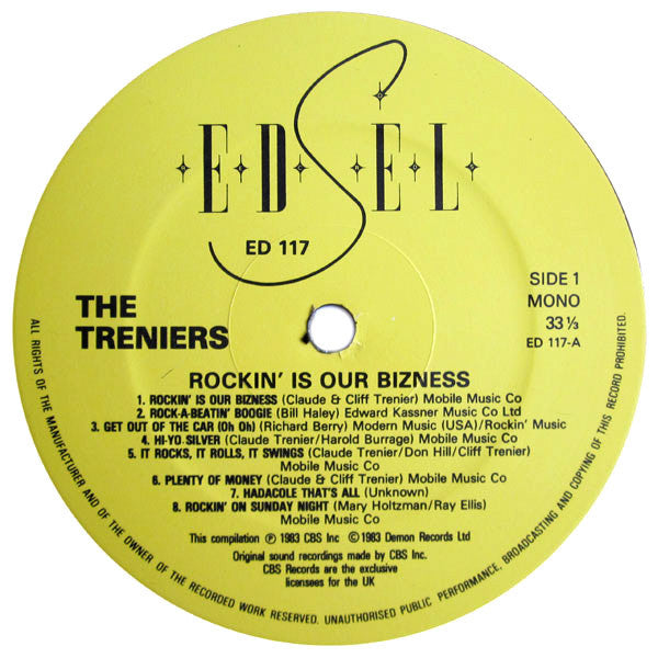 The Treniers - Rockin' Is Our Bizness - LP