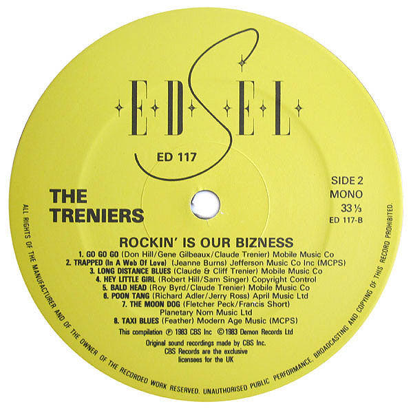 The Treniers - Rockin' Is Our Bizness - LP