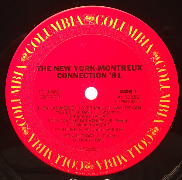 Various - The New York Montreux Connection '81 - LP