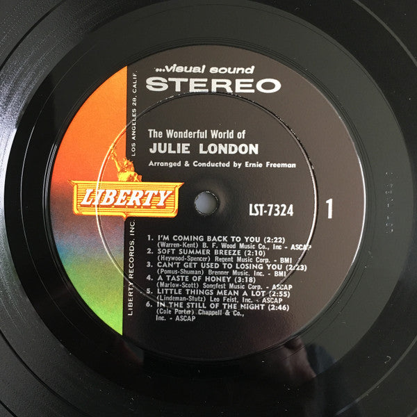 Julie London - The Wonderful World Of Julie London - LP