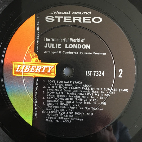 Julie London - The Wonderful World Of Julie London - LP