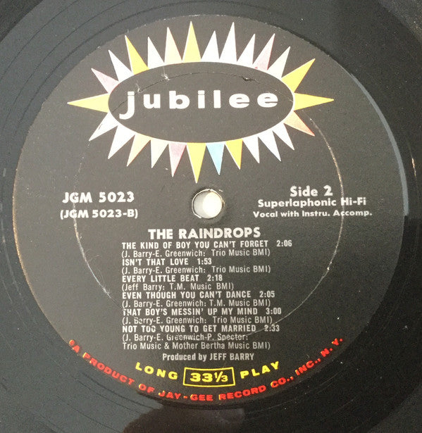 The Raindrops - The Raindrops - LP