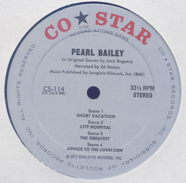Pearl Bailey - The Record Acting Game - LP