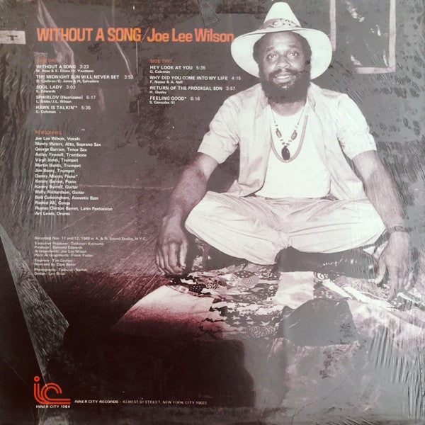 Joe Lee Wilson - Without A Song - LP