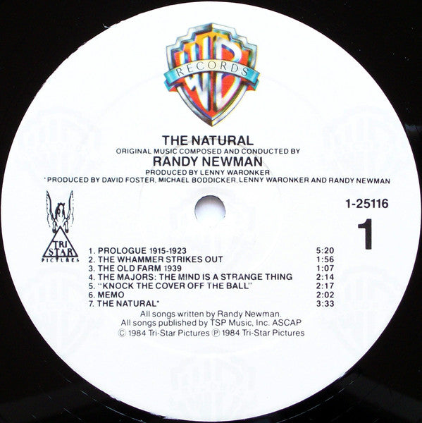 Randy Newman - The Natural - LP