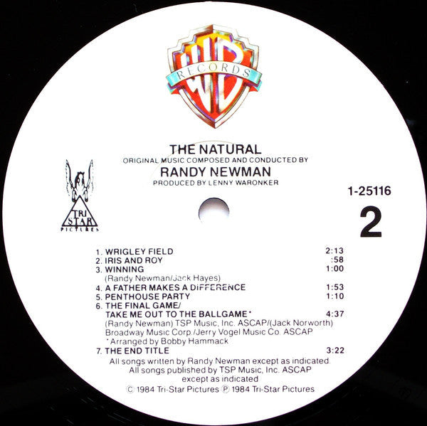 Randy Newman - The Natural - LP