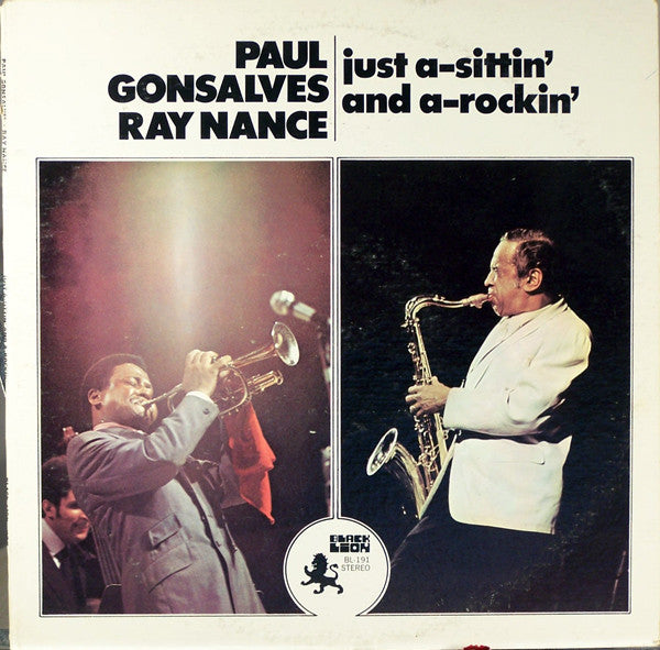 Paul Gonsalves, Ray Nance - Just A-sittin' And A-rockin' - LP
