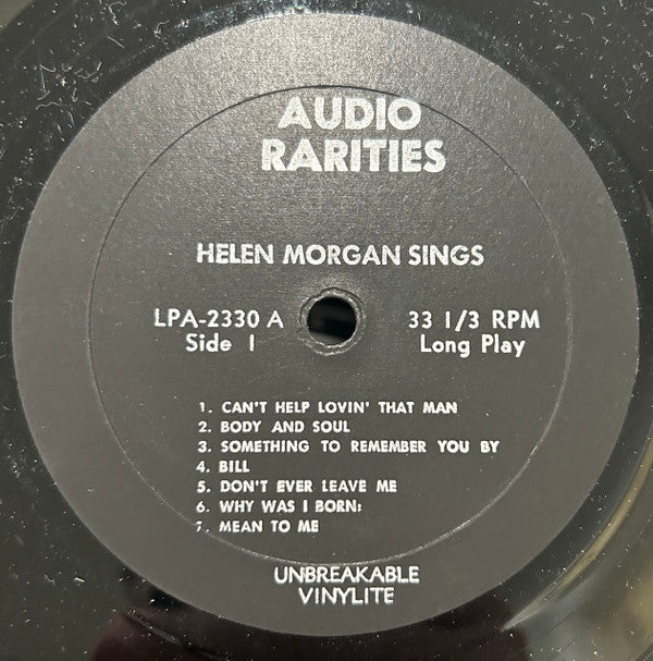 Helen Morgan - Helen Morgan Sings The Songs She Made Famous - LP