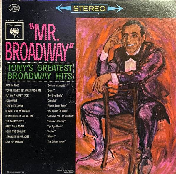 Tony Bennett - Mr. Broadway (Tony's Greatest Broadway Hits) - LP