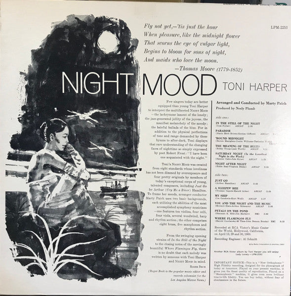 Toni Harper - Night Mood - LP