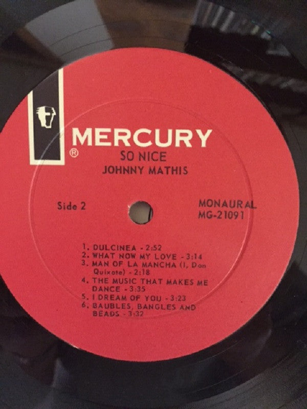 Johnny Mathis - So Nice - LP