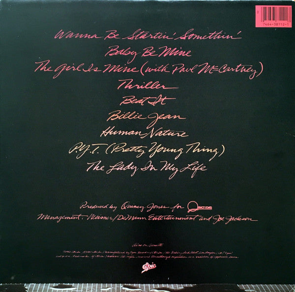 Michael Jackson - Thriller - LP