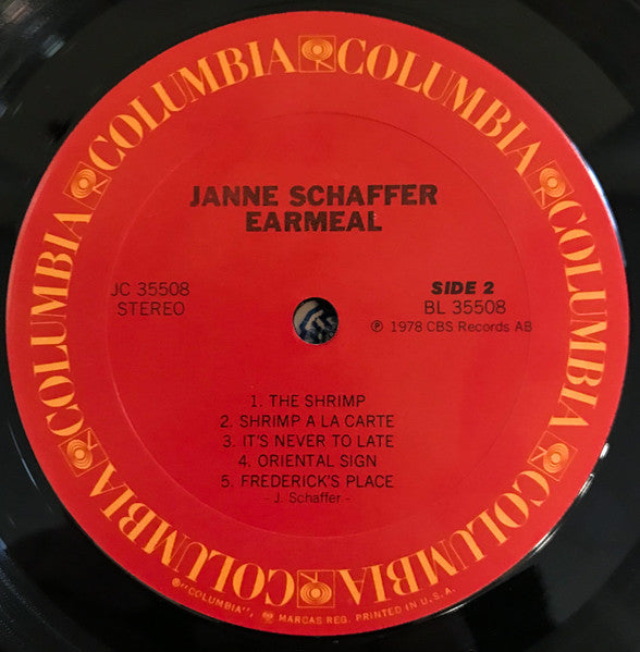 Janne Schaffer - Earmeal - LP