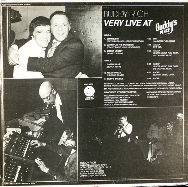 Buddy Rich - Very Live At Buddy's Place - LP
