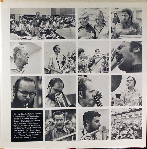 Stan Kenton And His Orchestra - Live At Redlands University - LP