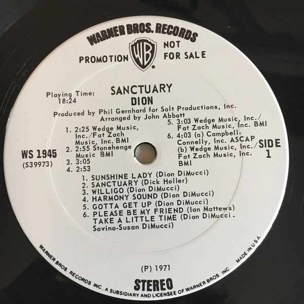 Dion  - Sanctuary - LP