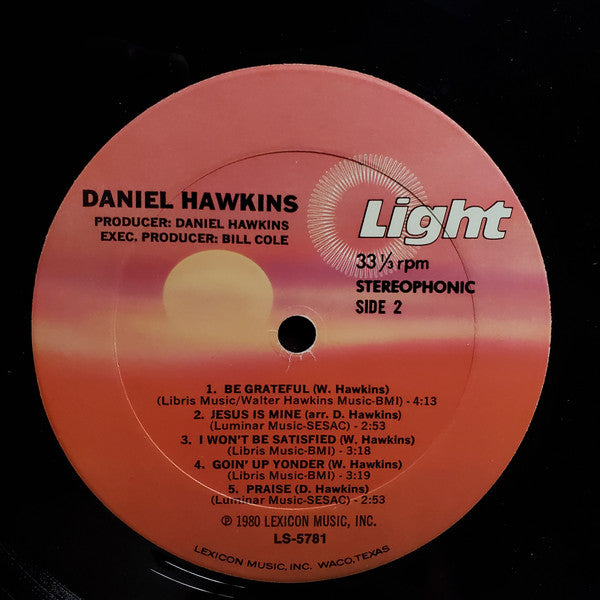 Daniel Hawkins - Daniel Hawkins - LP