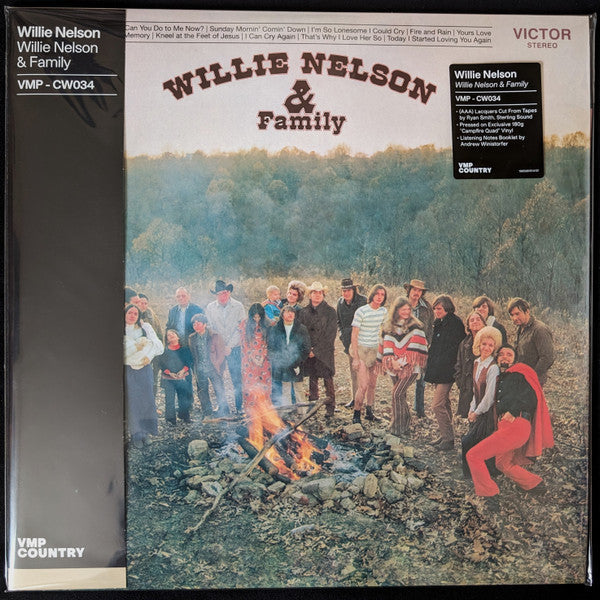Willie Nelson - Willie Nelson & Family - LP