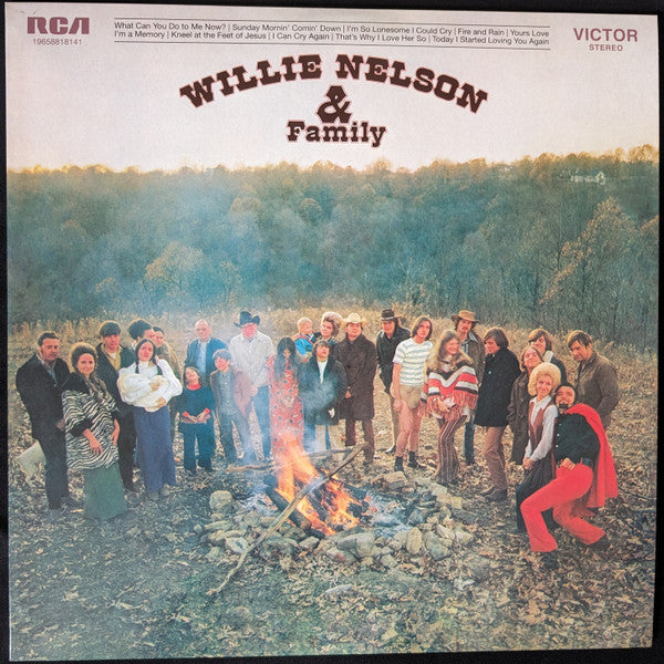 Willie Nelson - Willie Nelson & Family - LP