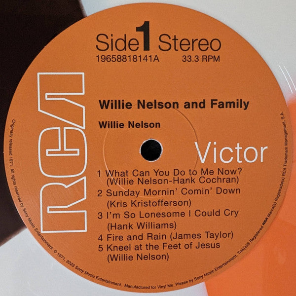 Willie Nelson - Willie Nelson & Family - LP