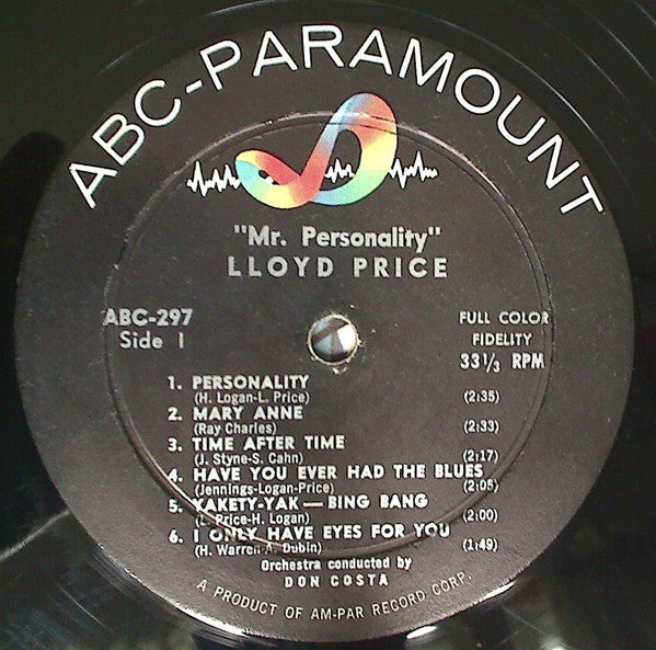 Lloyd Price - Mr. "Personality" - LP