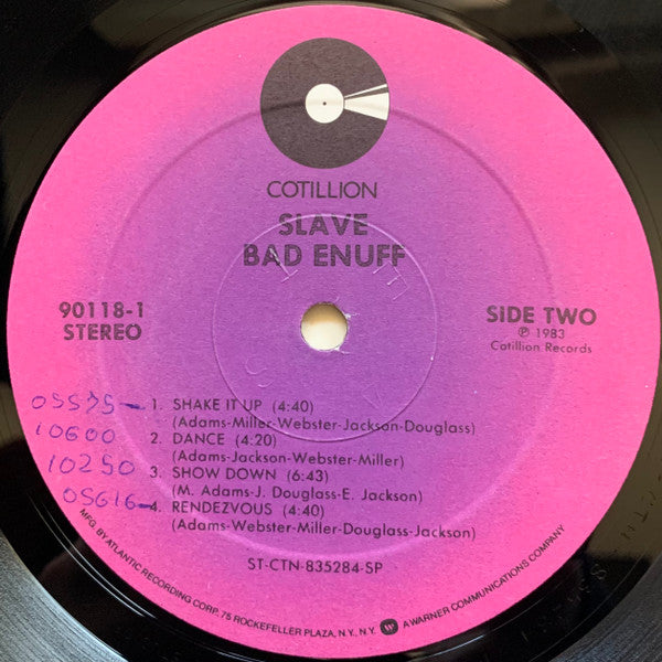 Slave - Bad Enuff - LP