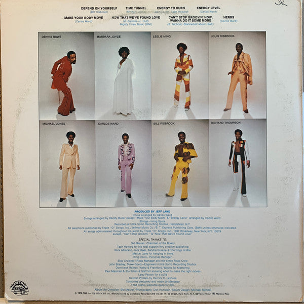 B.T. Express - Energy To Burn - LP