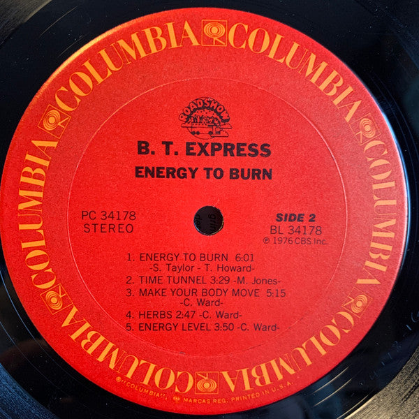 B.T. Express - Energy To Burn - LP